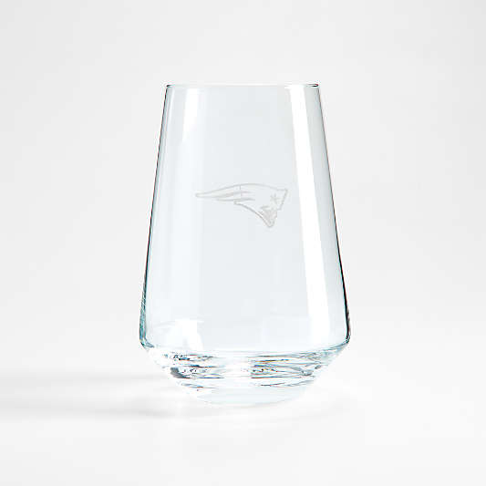 NFL New England Patriots Tour 19-Oz. Stemless Wine Glass, Set of 4