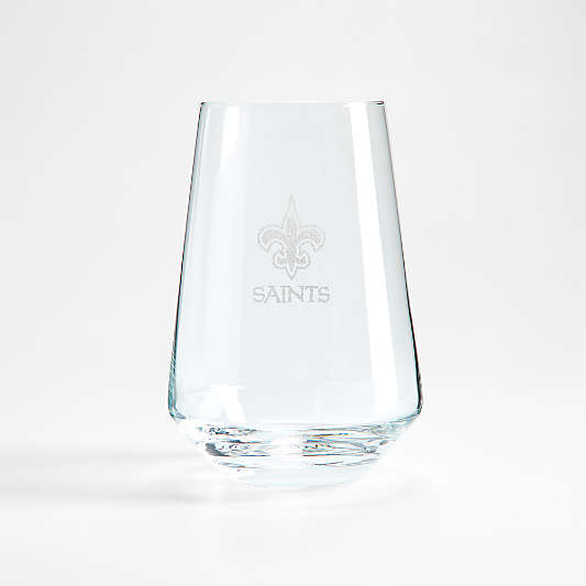 NFL New Orleans Saints Tour 19-Oz. Stemless Wine Glass, Set of 4