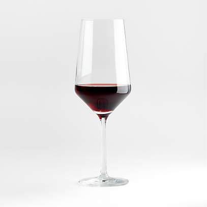 2 Vintage Schott Zwiesel Red Wine Glasses Made in Germany. 