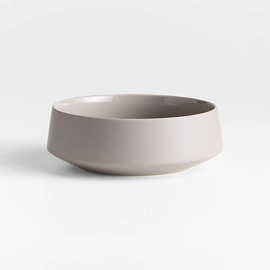 Tour Taupe Porcelain Cereal Bowl