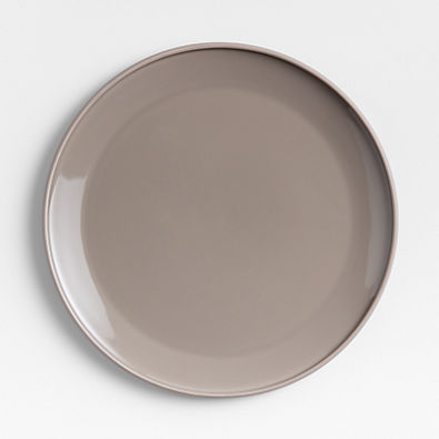 View Tour Taupe Porcelain Dinner Plate details