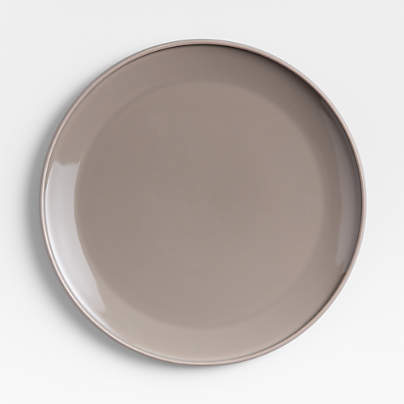 Tour Taupe Porcelain Dinner Plate