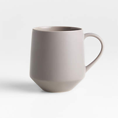 Tour 14-oz. Taupe Porcelain Mug