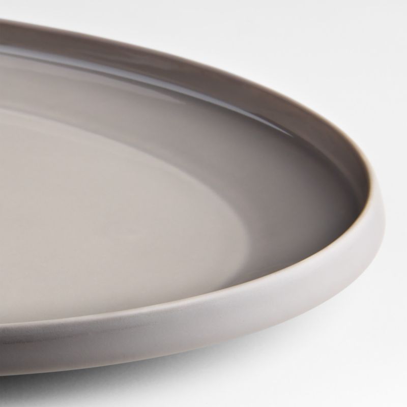 Tour Taupe Oval Porcelain Platter - image 3 of 4