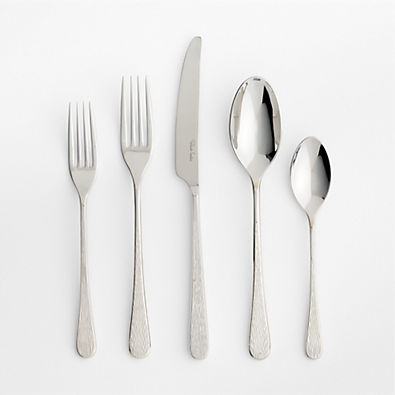 View Tour Texture 20-Piece Flatware Set details