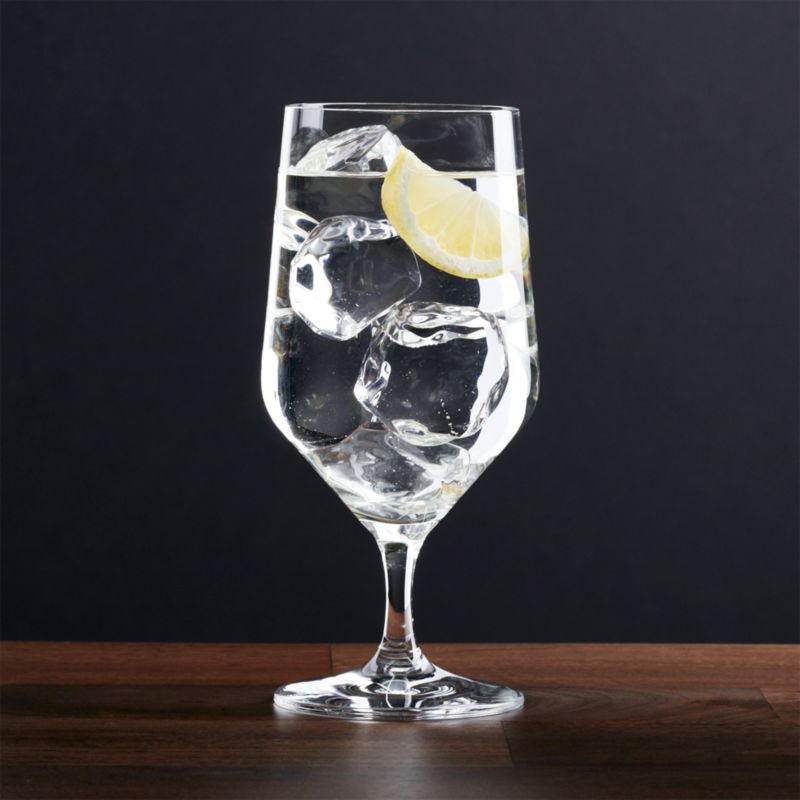 Honeybloom Recycled Glass Water Goblet