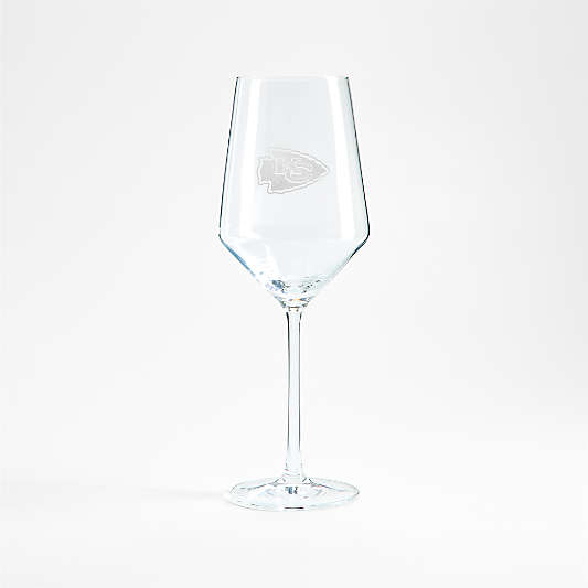 NFL Kansas City Chiefs Tour 15-Oz. White Wine Glass, Set of 4
