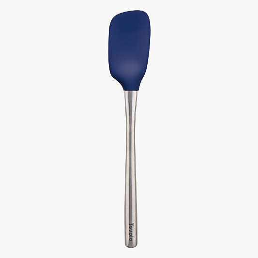 Tovolo Flex-Core ® Deep Indigo Silicone Spoonula with Stainless Steel Handle