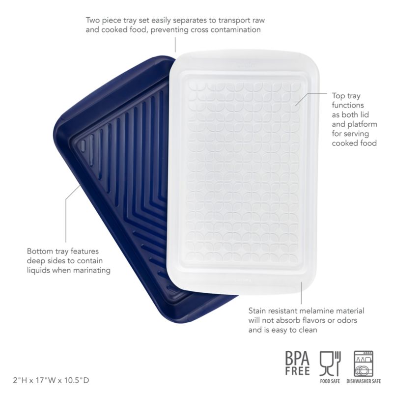 Tovolo Marinade Tray Set - image 1 of 4