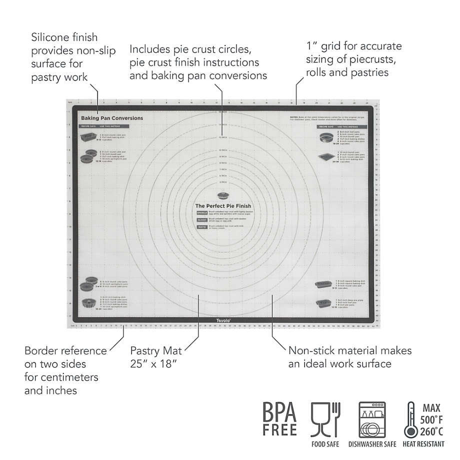 Silicone Pastry Mat OXO - The Attic Door Home/Bella Vita