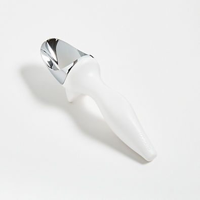 View Tovolo Tilt-Up White Ice Cream Scoop details