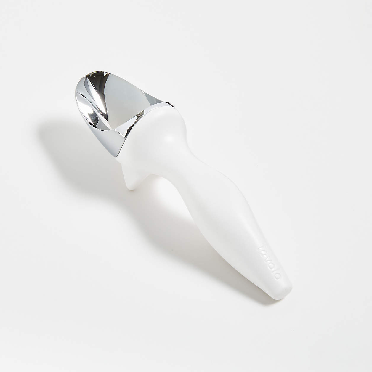 Tovolo Tilt-Up White Ice Cream Scoop