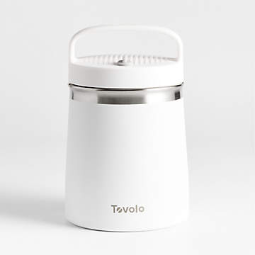 Tovolo Glide-A-Scoop Ice Cream Tub Reusable Container with Non-Slip Base,  Sta