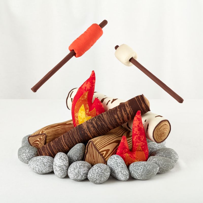 Plush Campfire Kids Playset