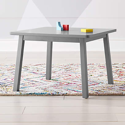 gray kids table