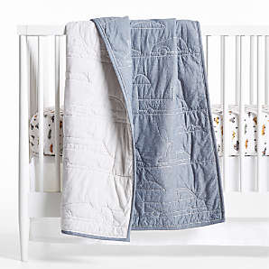 Crib blankets for outlet boys