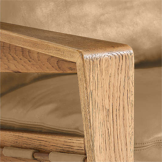 Trava Leather Accent Chair