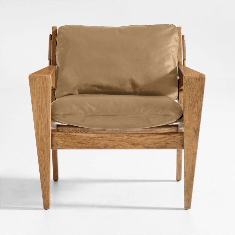 Trava Leather Accent Chair - image 2 of 6