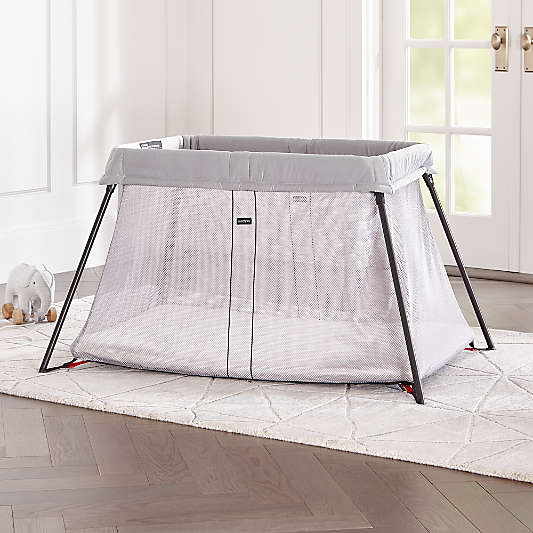 BABYBJÖRN Silver Travel Crib Light