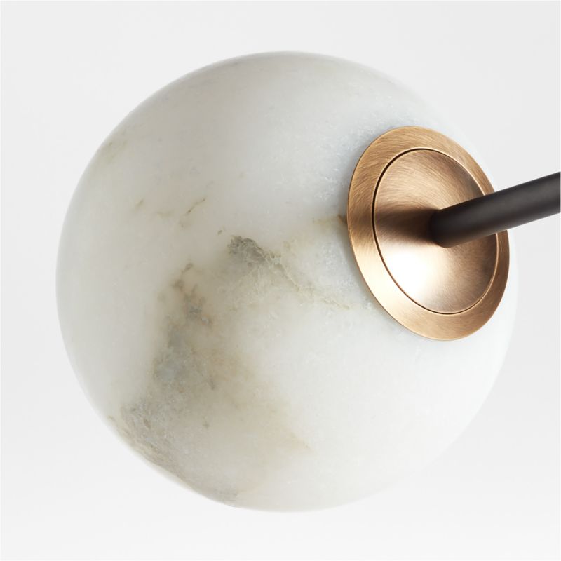 Traverse White Alabaster Pendant Light - image 9 of 11