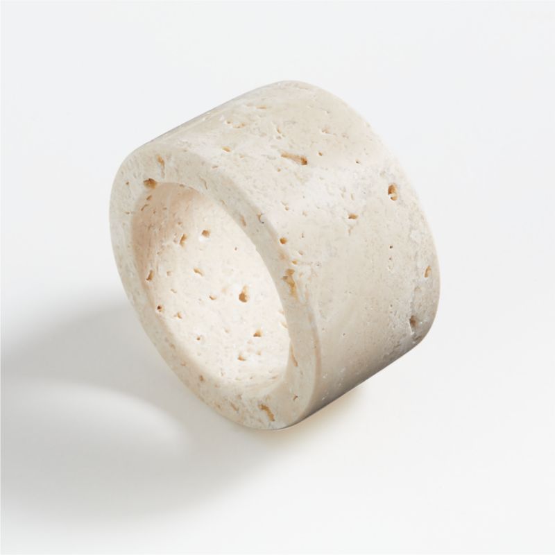 Travertine Napkin Ring - image 2 of 3