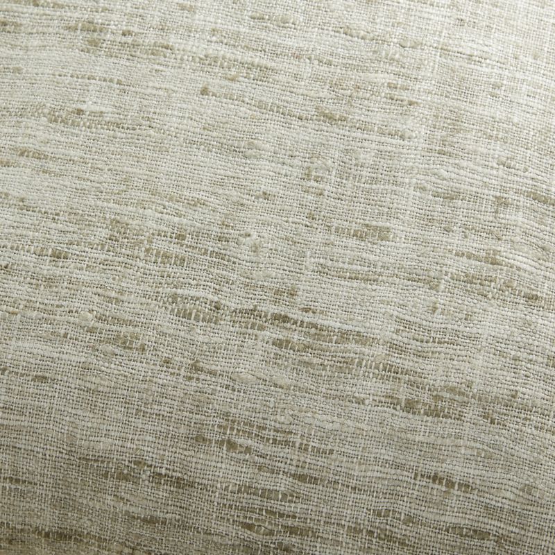 Light Grey 20"x20" Cotton Sari Silk Throw Pillow Cover