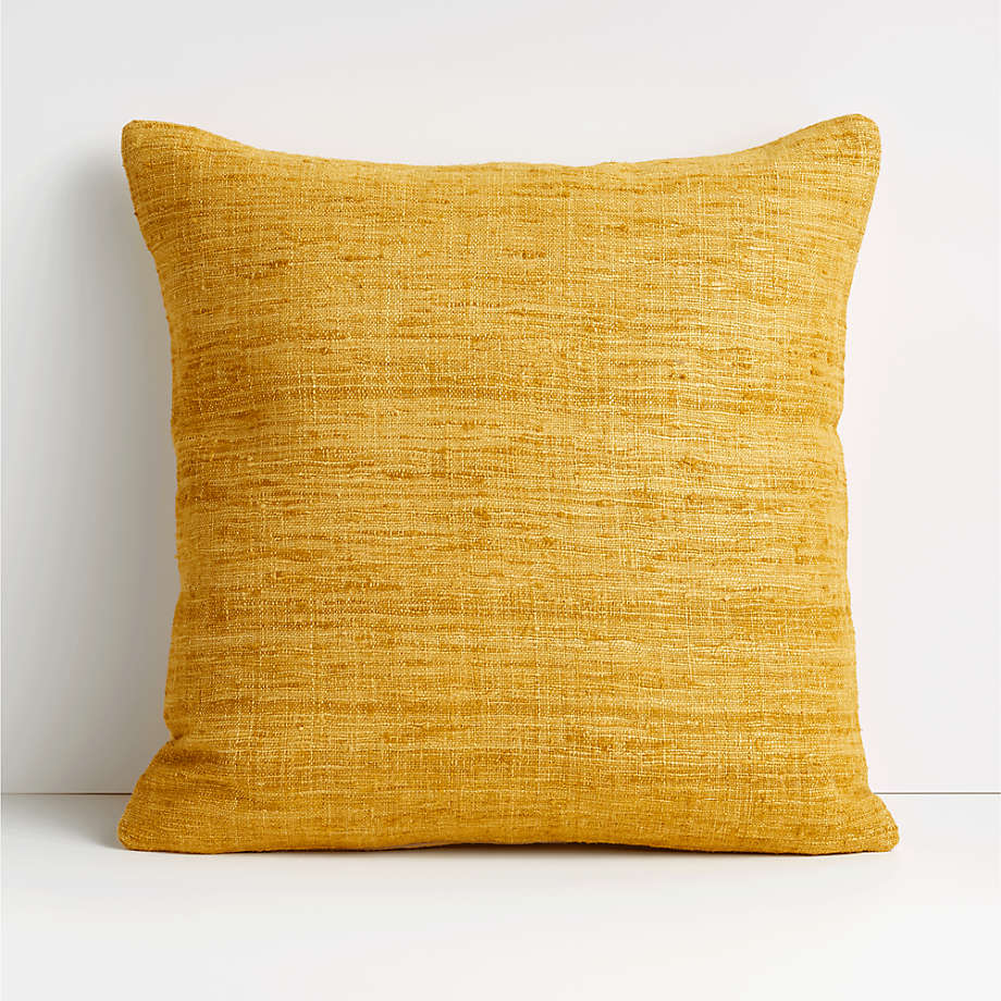 Mustard discount color pillows