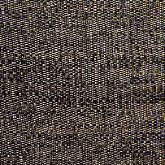 Trevino Deep Brown Cotton Silk Blend Window Curtain Panel