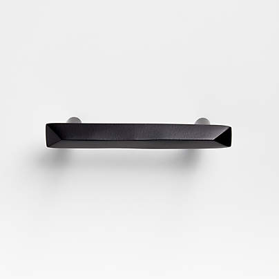 Triangle Matte Black 3" Bar Pull