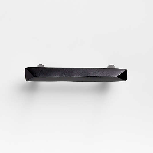 Triangle Matte Black 3" Bar Pull