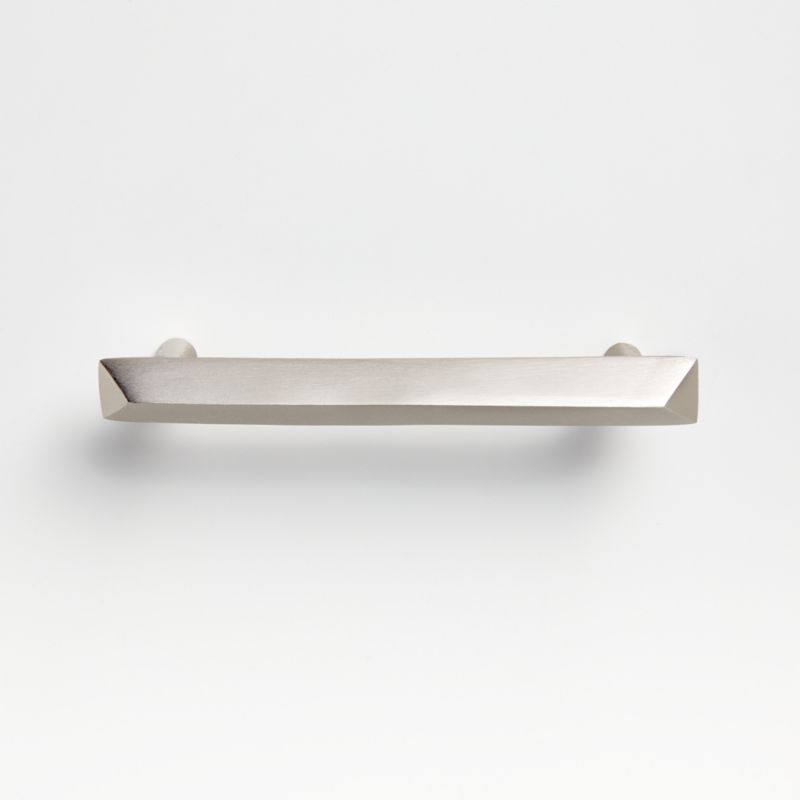 Triangle 4" Brushed Nickel Bar Pull
