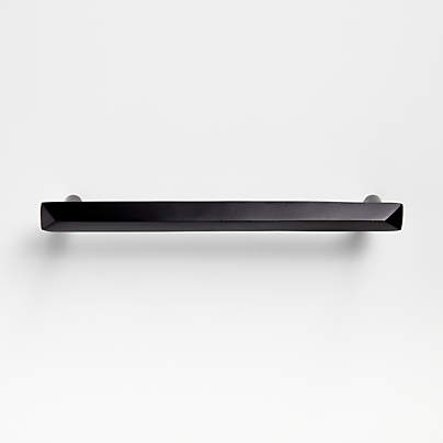 Triangle Matte Black 6" Bar Pull