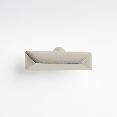 View Triangle Brushed Nickel Knob details