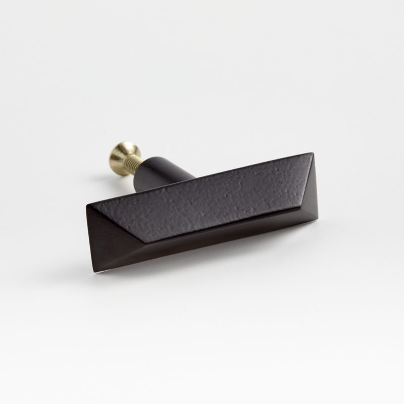 Triangle Matte Black 4" Bar Pull - image 9 of 10