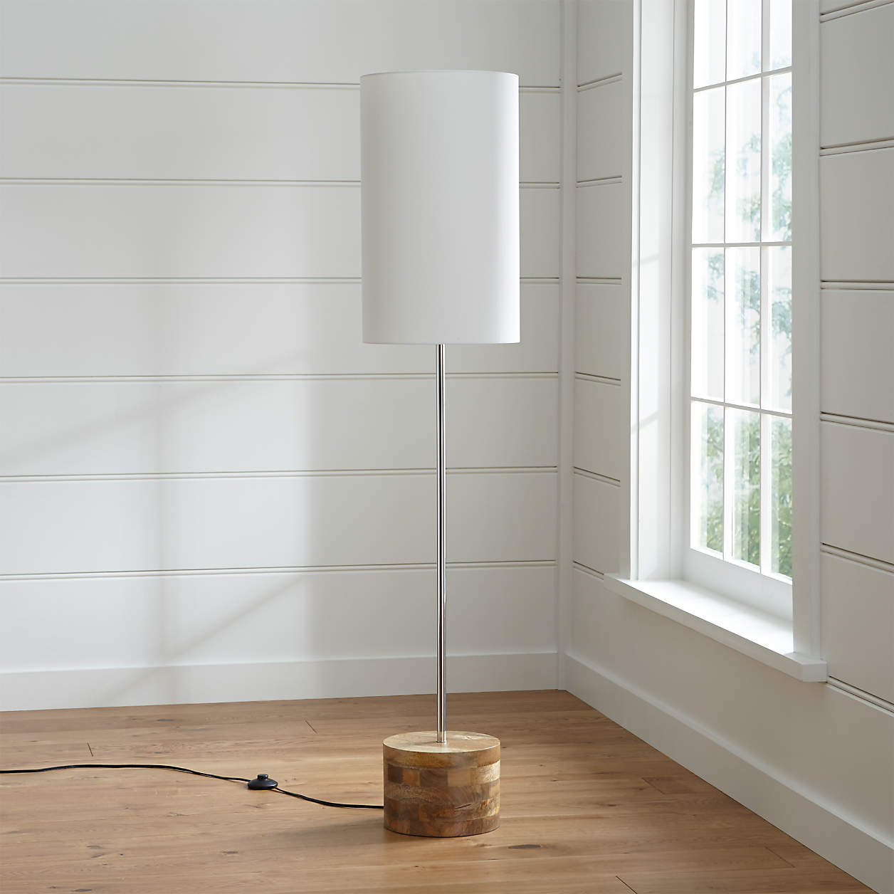 Tribeca Floor Lamp + Reviews Crate & Barrel