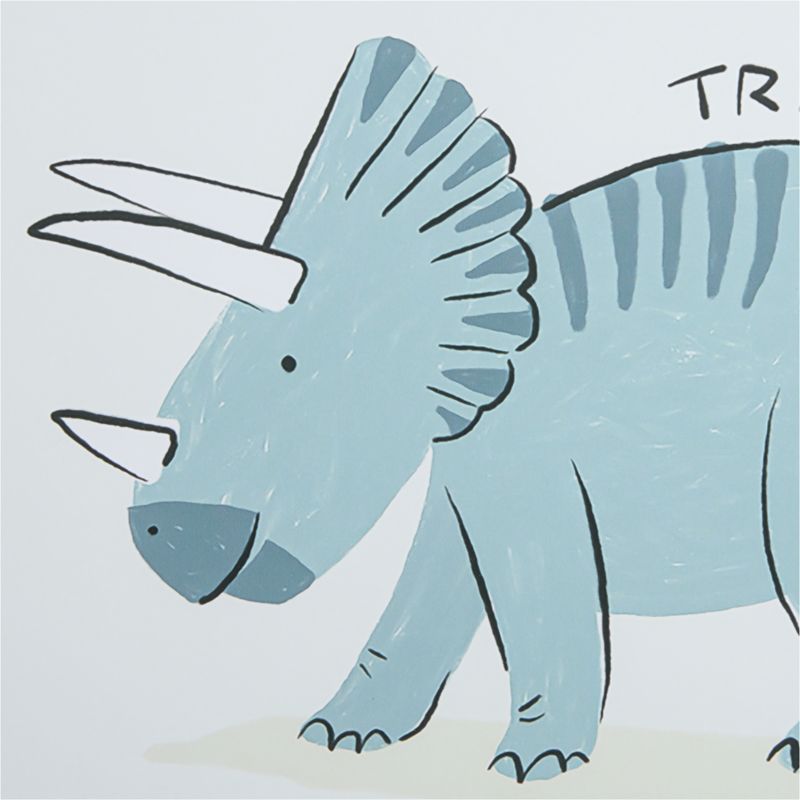 Triceratops Framed Wall Art Print - image 6 of 7