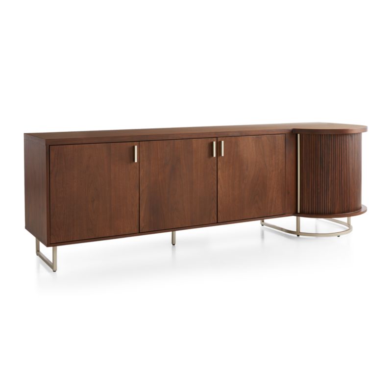 Trifecta Bar/Storage Media Cabinet with Light - image 6 of 10