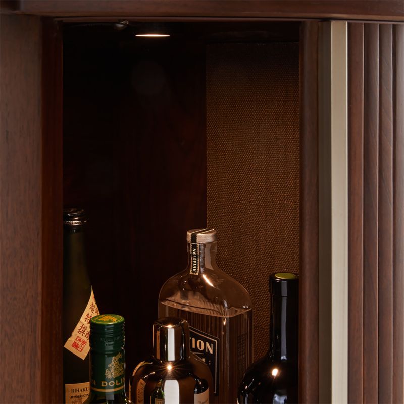 Trifecta Bar/Storage Media Cabinet with Light - image 5 of 10