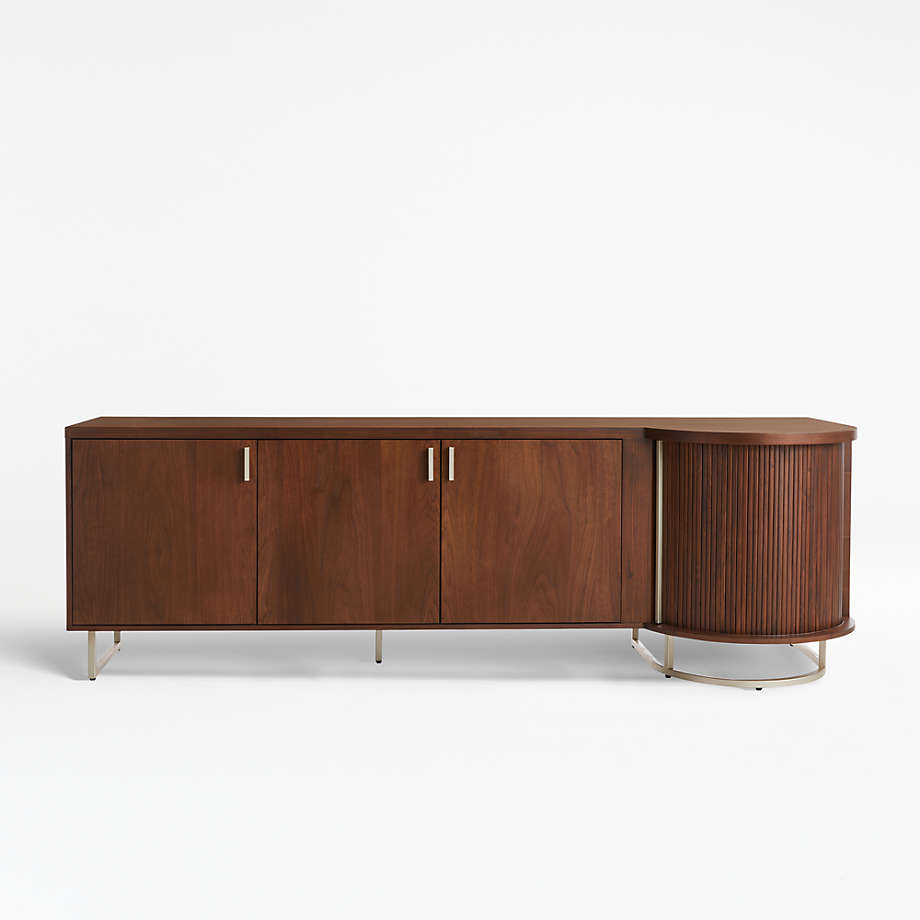 Trifecta Bar/Storage Media with Light Crate & Barrel