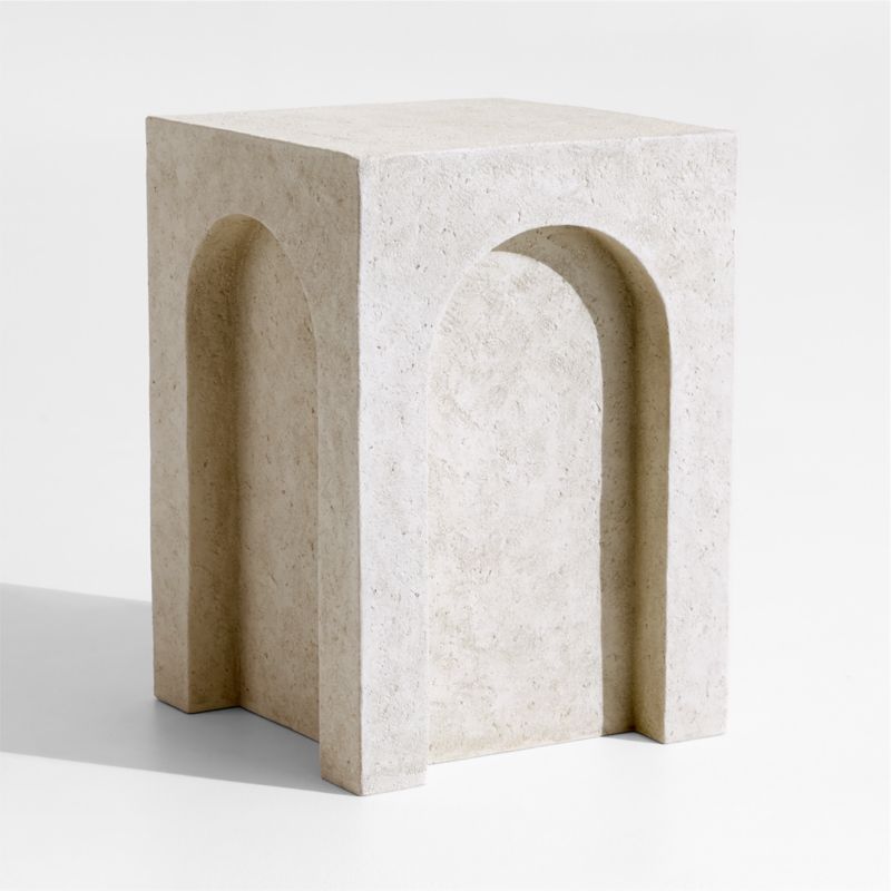 Triomphe Indoor/Outdoor Resin Square Side Table - image 2 of 5