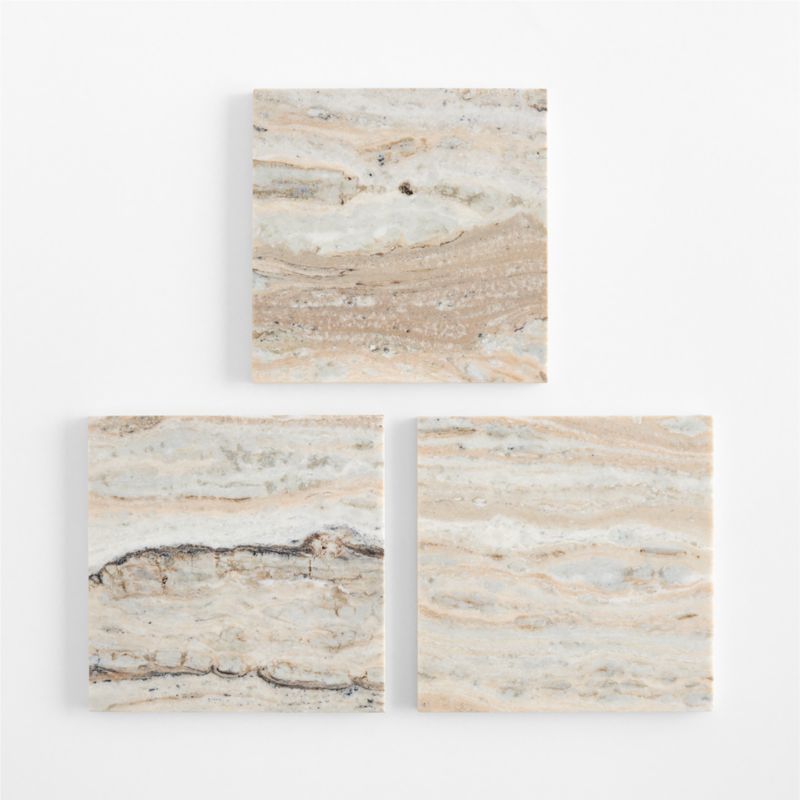 Triomphe Marble Square Side Table - image 12 of 13