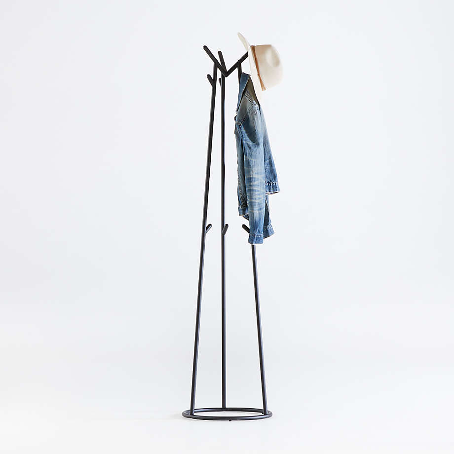 Trio Coat Rack, Black