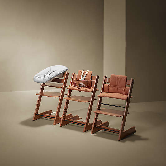 Stokke ® Tripp Trapp ® Terracotta Wood Baby High Chair