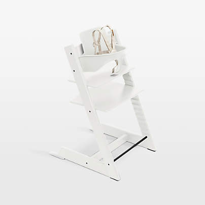 Stokke ® Tripp Trapp ® White Wood Baby High Chair