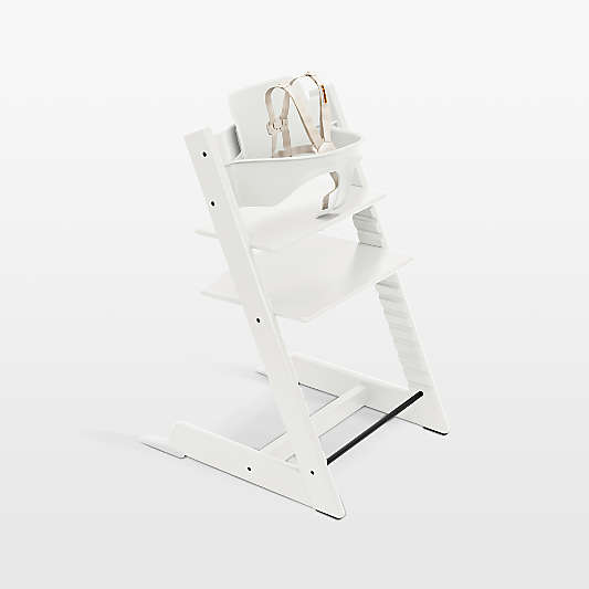 Stokke ® Tripp Trapp ® White Wood Baby High Chair