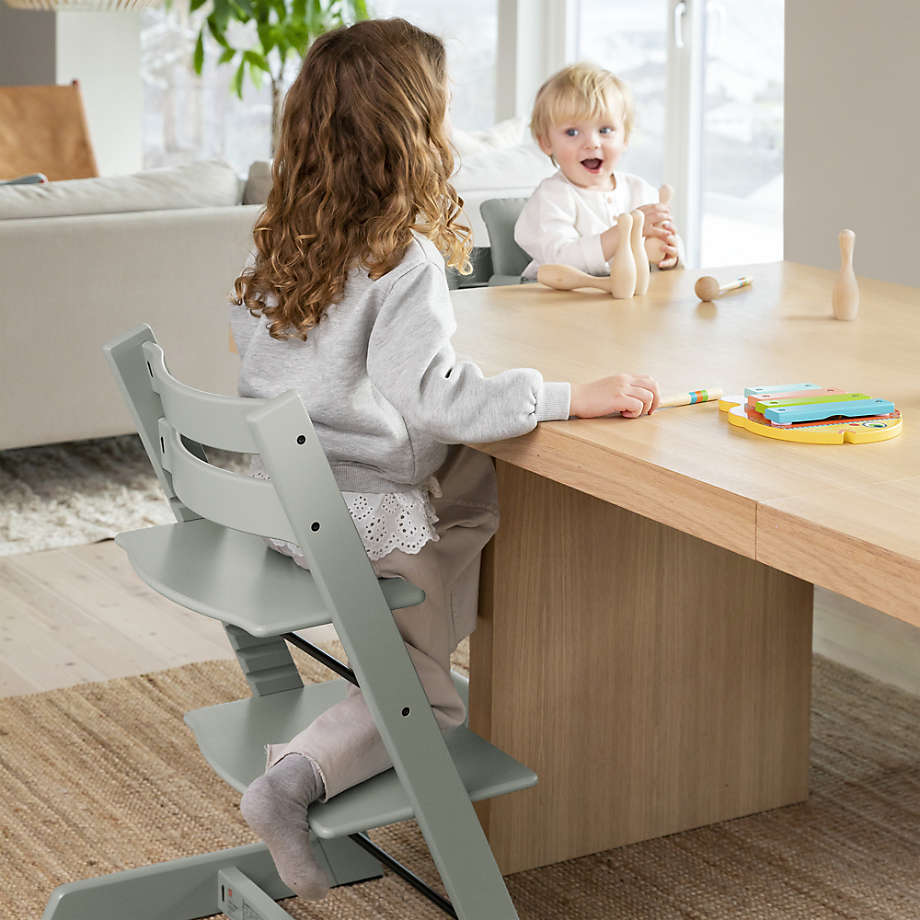 Stokke Tripp Trapp Glacier Green Wood Baby High Chair Reviews