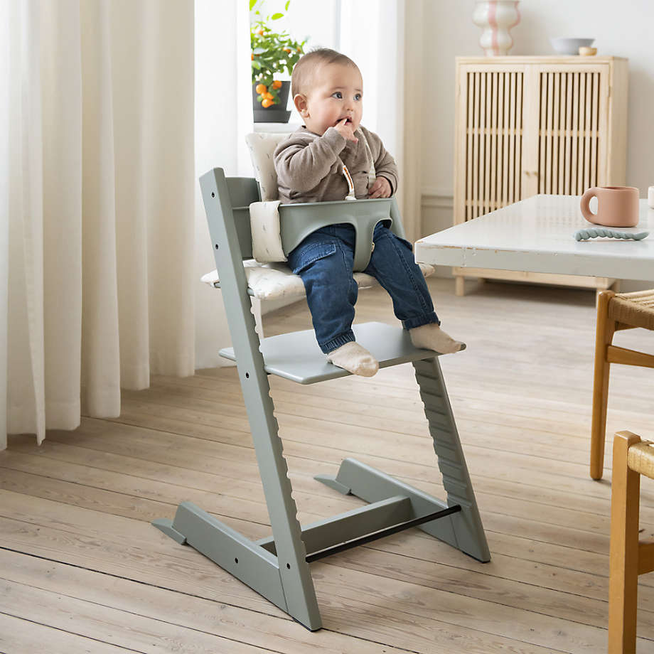 Stokke Tripp Trapp Glacier Green Wood Baby High Chair + Reviews | Crate &  Kids