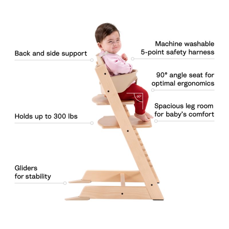 Stokke ® Tripp Trapp ® Warm Brown Oak Wood Baby High Chair - image 9 of 13