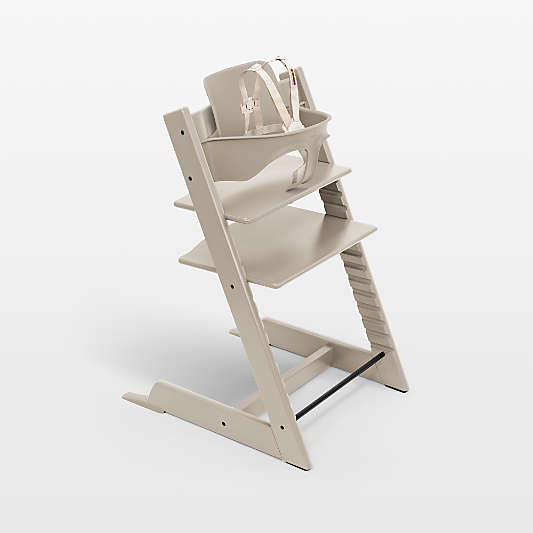 Stokke Tripp Trapp Cashmere Grey Wood Baby High Chair