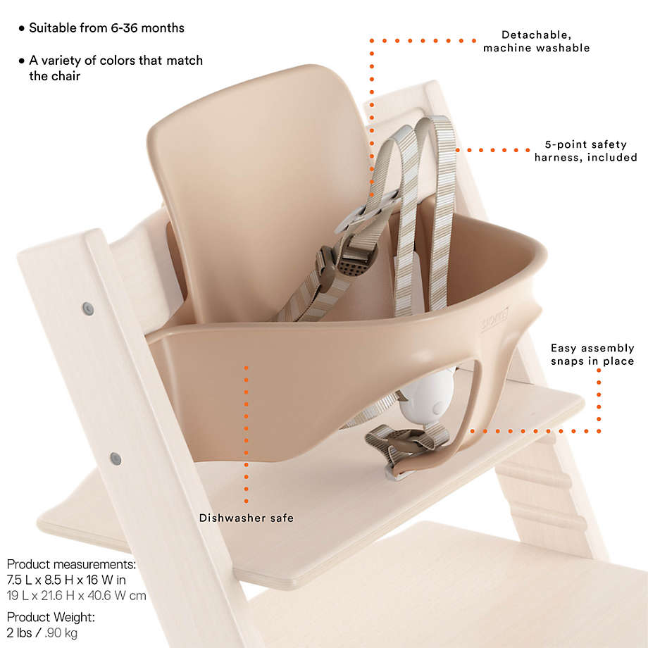 Stokke high chair discount whitewash